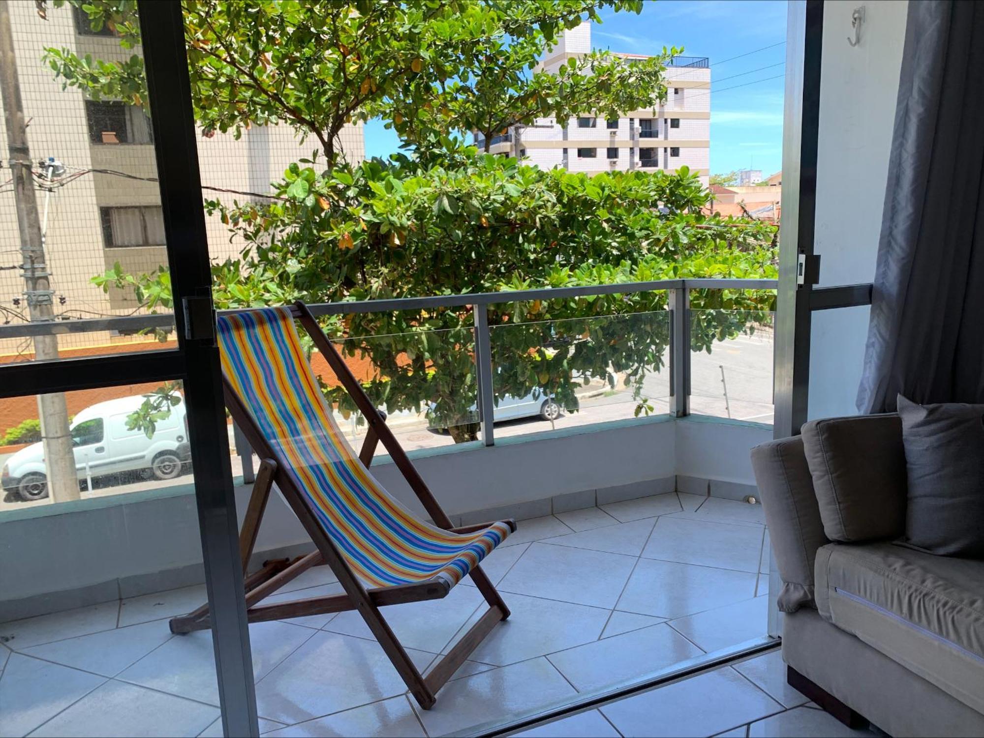 Apartamento No Guaruja Para 8 Pessoas 外观 照片