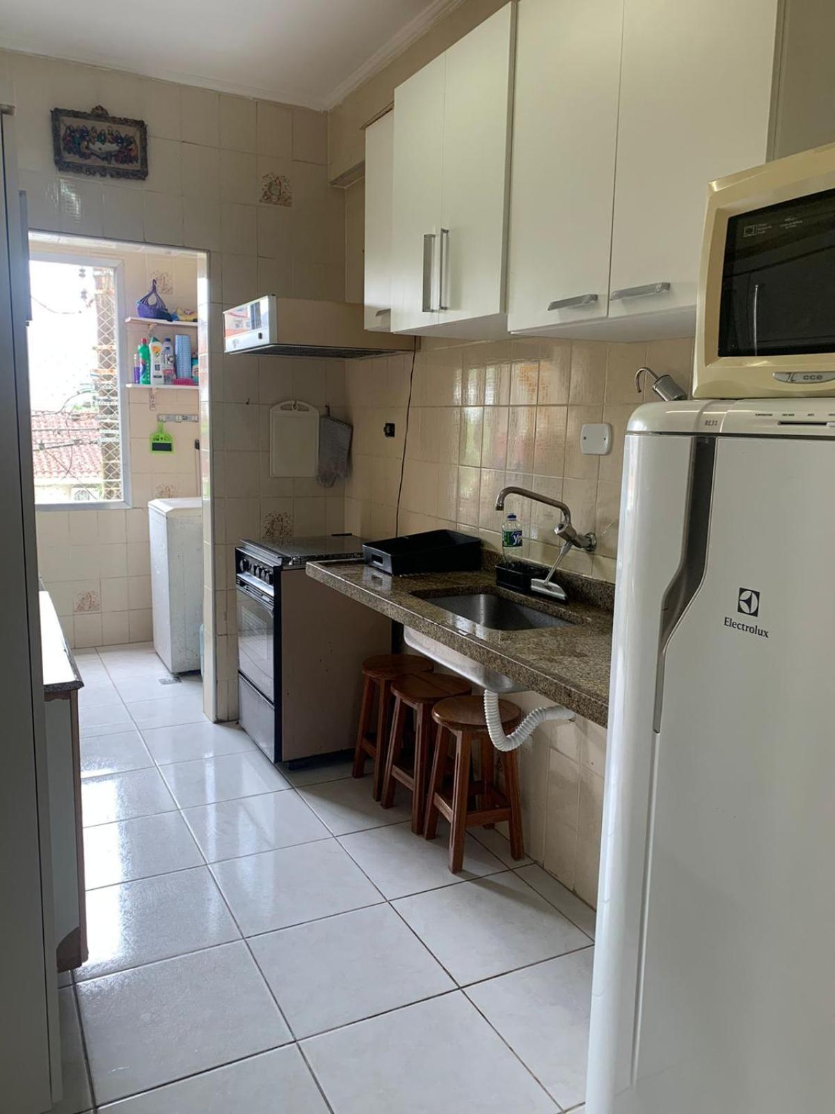 Apartamento No Guaruja Para 8 Pessoas 外观 照片